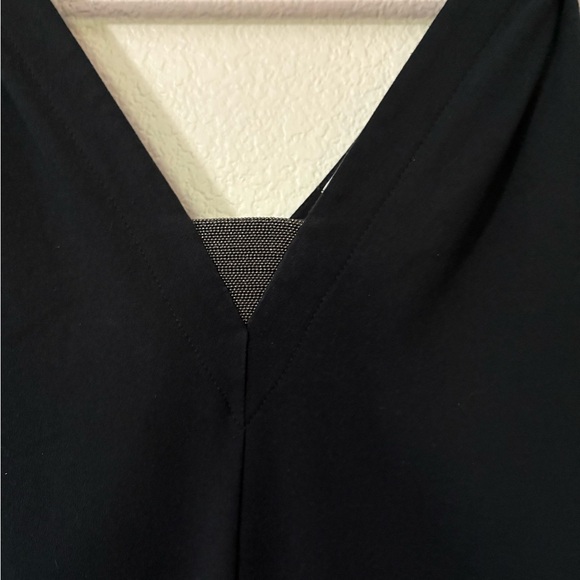 Brunello Cucinelli Black Cotton Midi/Maxi with Monili Inset and Braided straps. - Picture 3 of 16